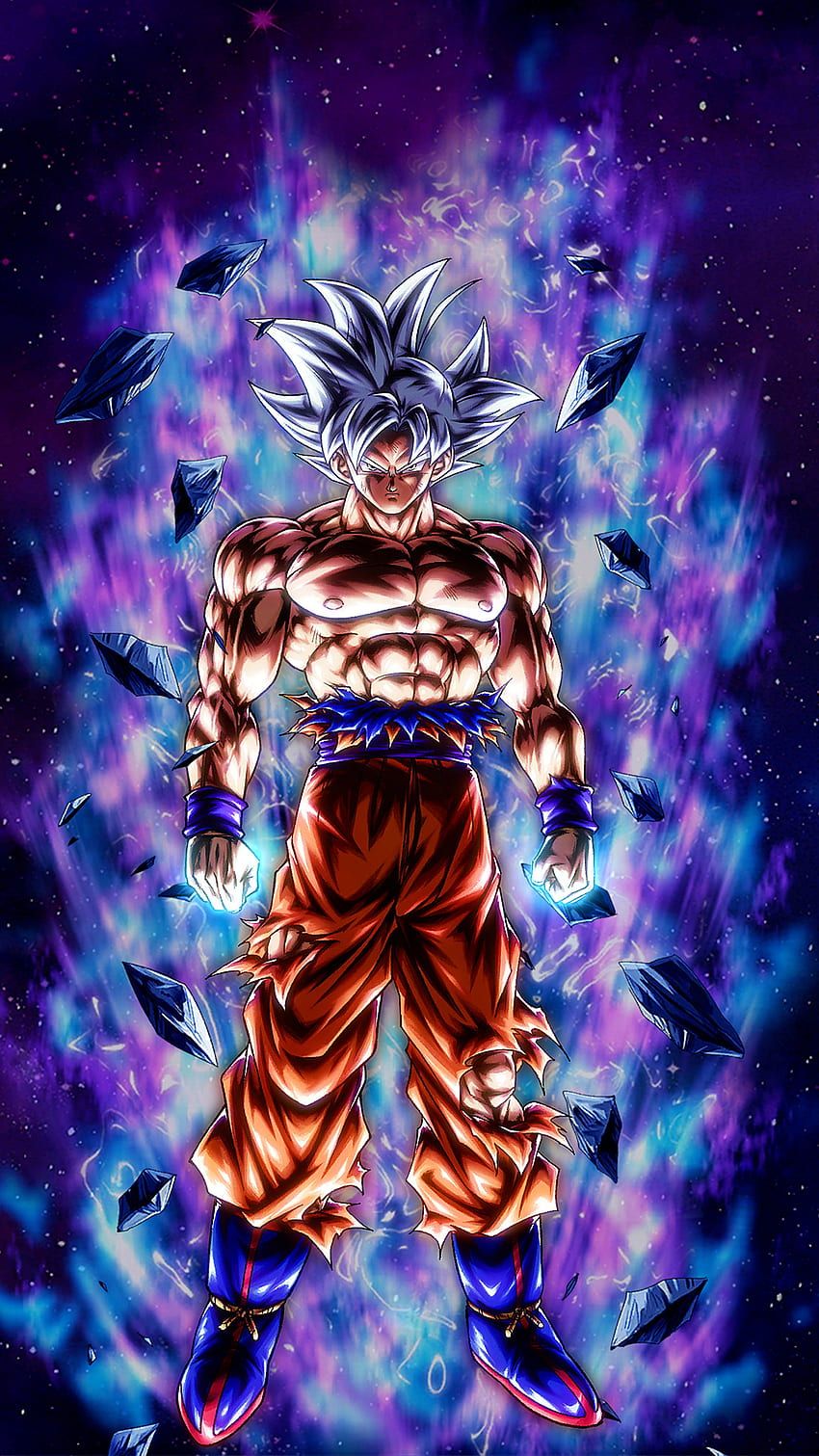 850x1511 Migatte Full Power, dragonball, goku, sangoku, dbs, dragonballz, gokumui, ultrainstinct, migattefullpower, dbz HD phone wallpaper