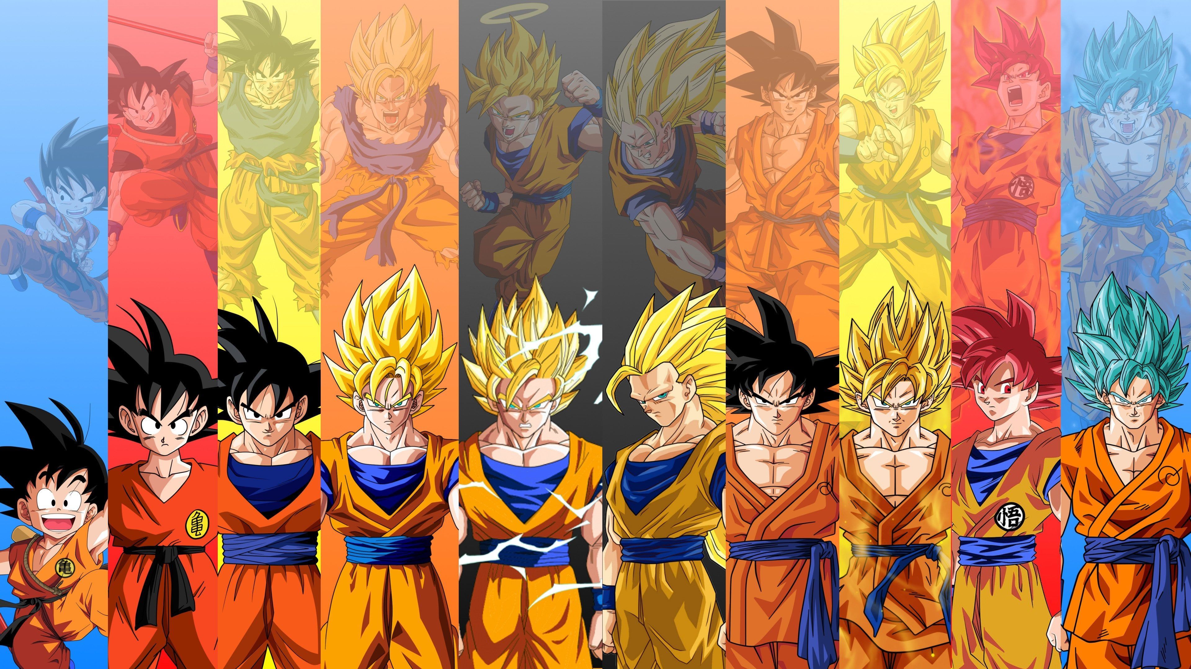 3840x2160 I saw that other wallpaper post (1000% more awesome) and wanted something similar that could span my 4 monitors + has all of Goku's forms. Decided to just make my own. Enjoy!