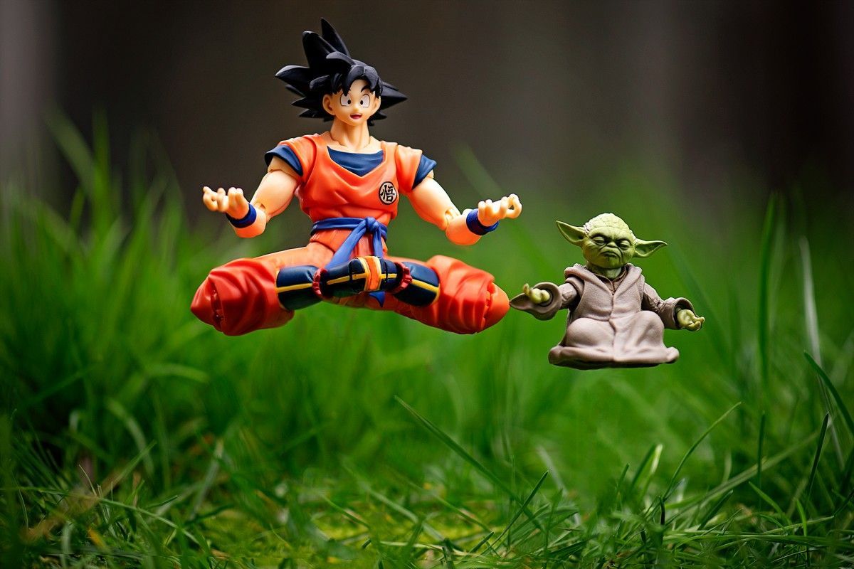 1200x800 Yoda Goku Meditating