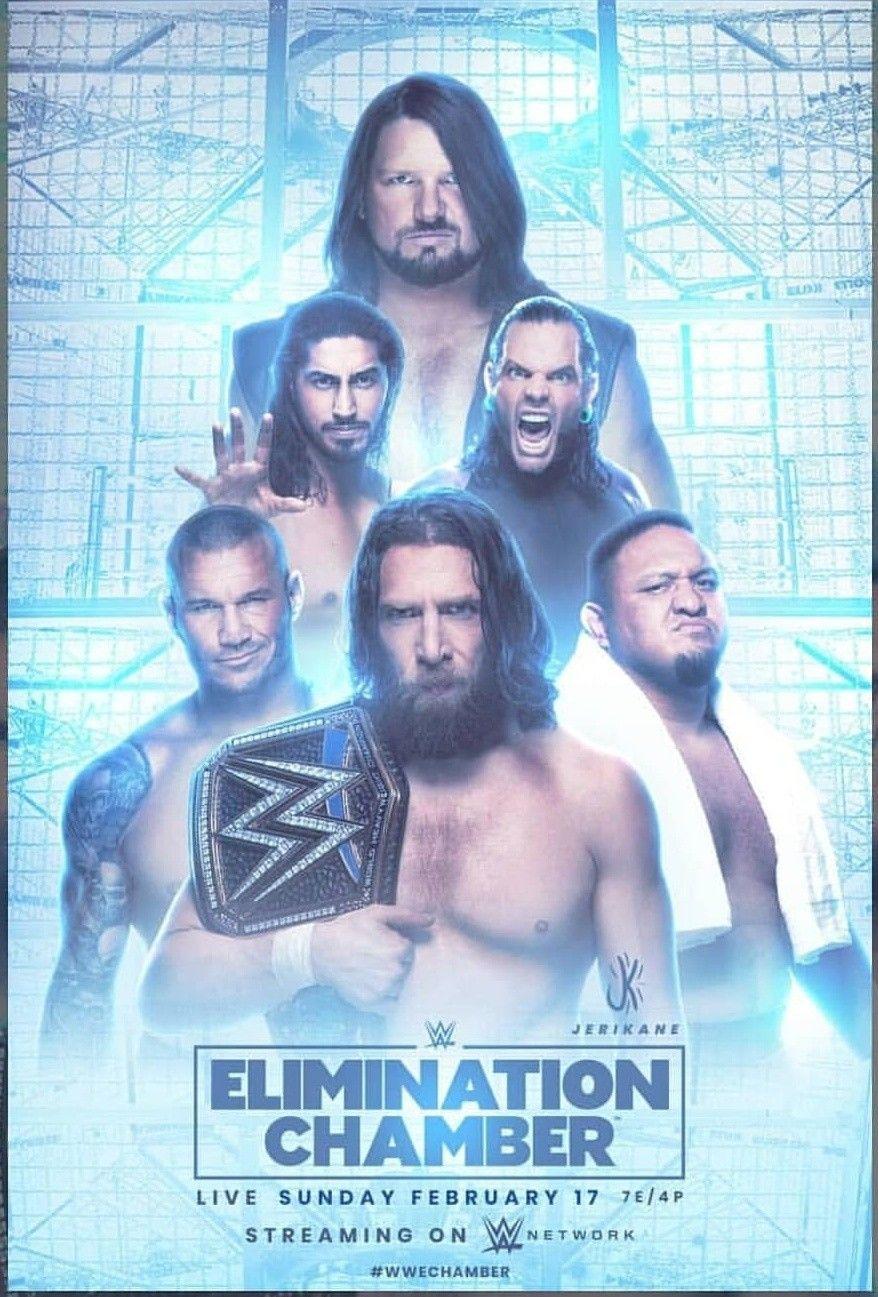 878x1297 WWE Elimination Chamber panosundaki Pin