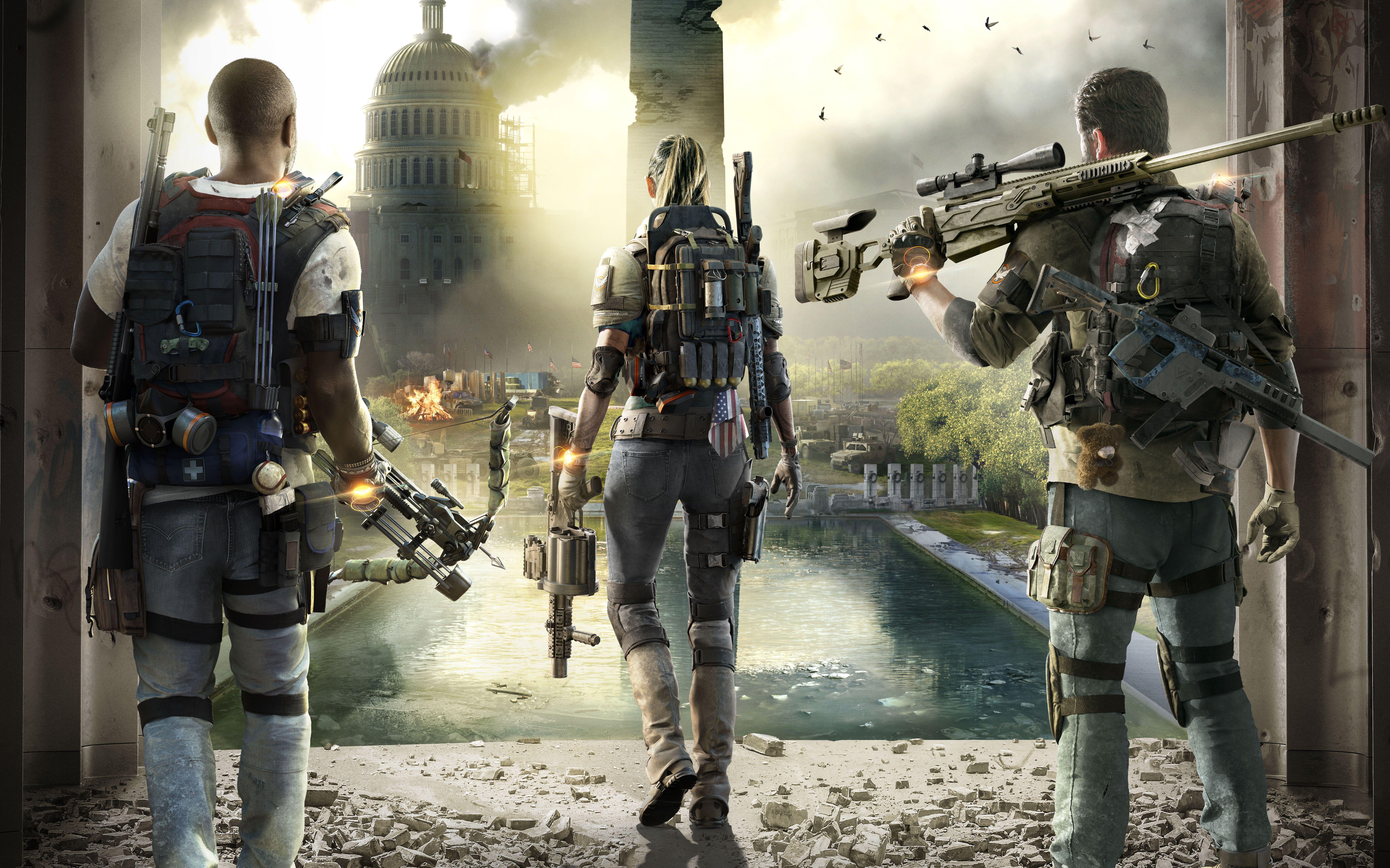 Division 2 Wallpapers Top Free Division 2 Backgrounds Wallpaperaccess