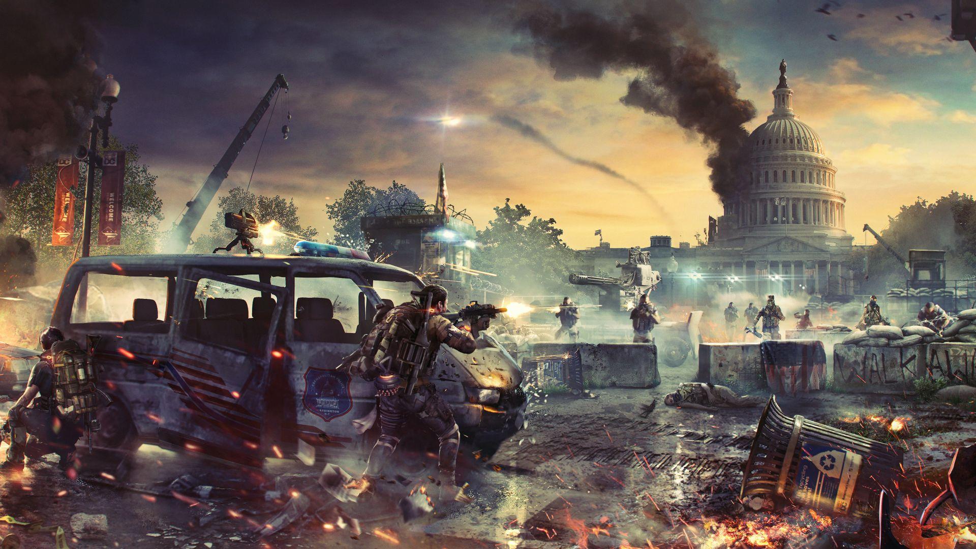 1920x1080 Tom Clancy's The Division 2 Desktop Wallpaper 3. Computer