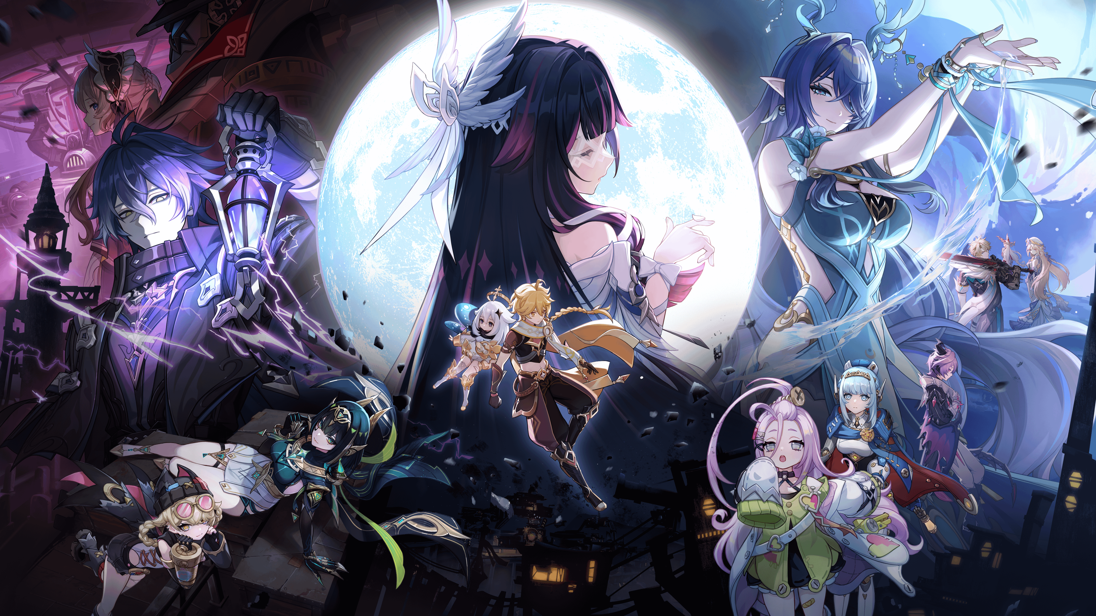 3840x2160 Nod Krai Teaser Wallpaper Full HD (no Text Clean Version) : R Genshin_Impact