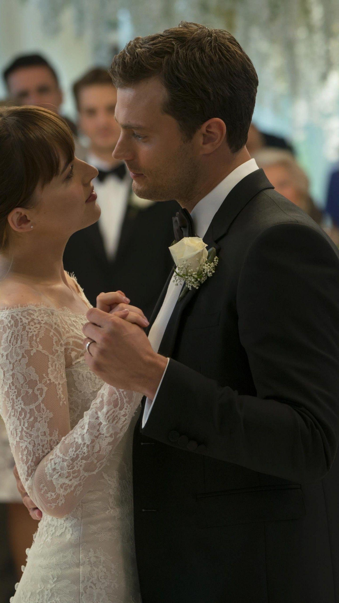 1440x2560 Wallpaper Fifty Shades Freed, Dakota Johnson, Jamie Dornan, 4k