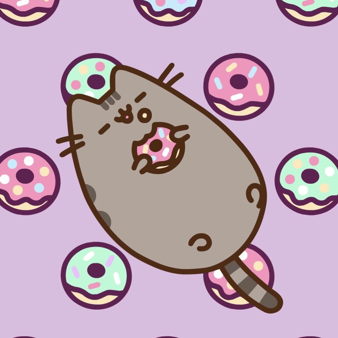 1080x1082 pusheen eating chips