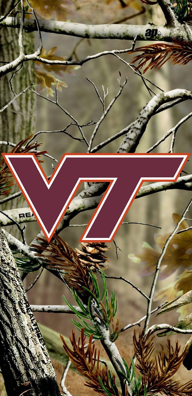 800x1644 Virginia Tech Camo, hokies, vt, HD phone wallpaper