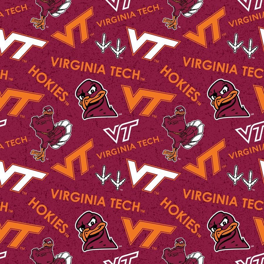 900x900 NCAA Virginia Tech Hokies 1178 Maroon