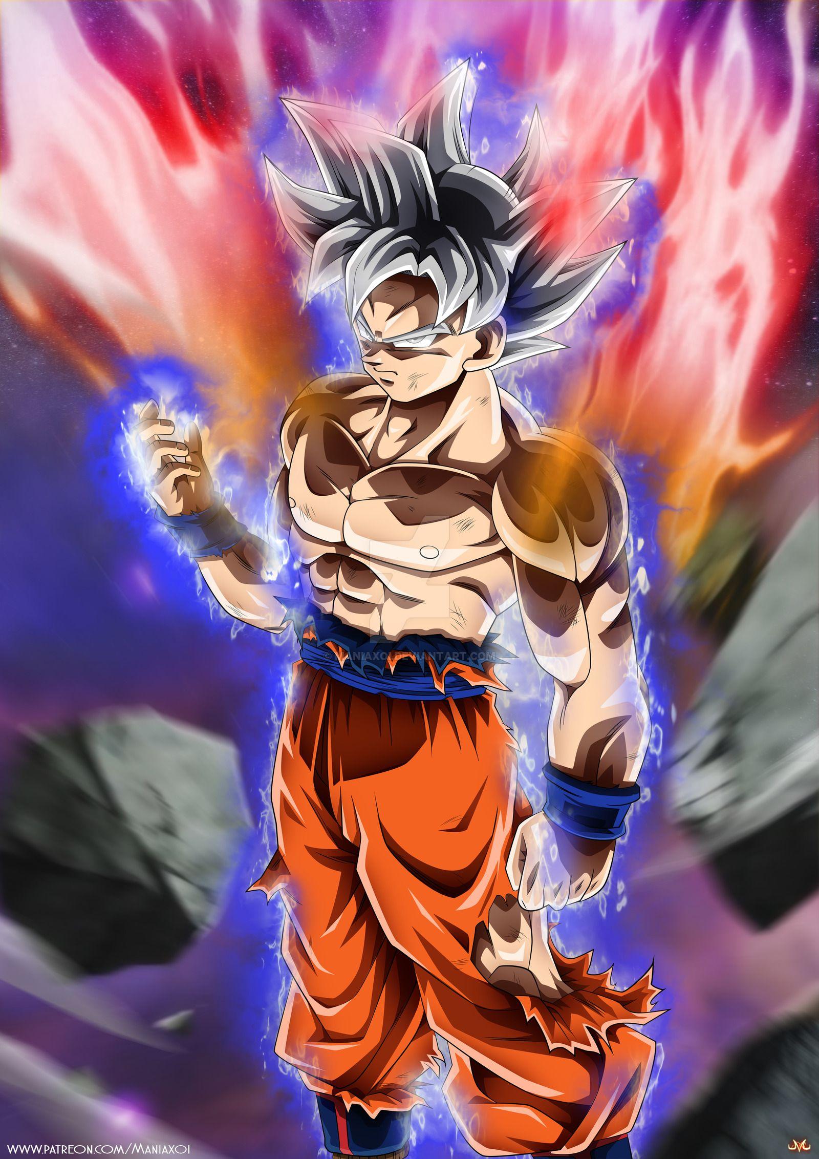 Mastered Ultra Instinct Goku Wallpapers - Top Free Mastered Ultra ...