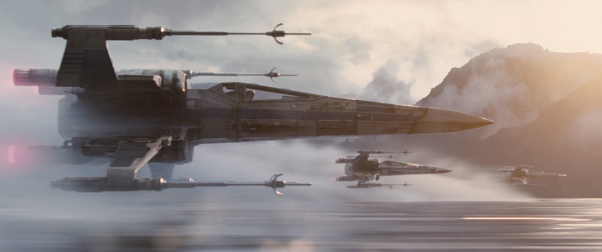 1920x804 Epic X Wing Battles In 8K Ultra HD Wars Episode VII
