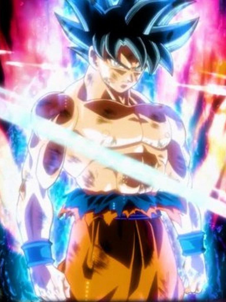 768x1024 Hình nền Goku siêu bản năng tốt nhất 4K cho Android