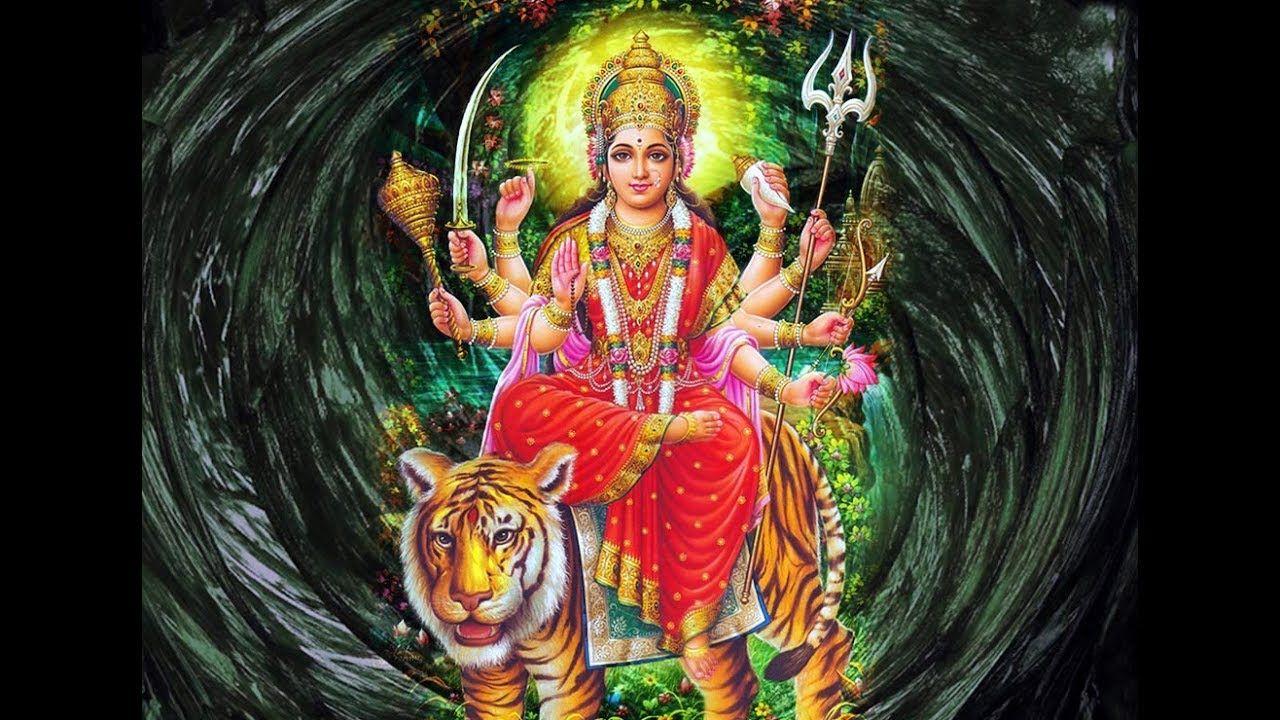 1280x720 Good Morning Wishes With Maa Durga Photo HD, pics & image
