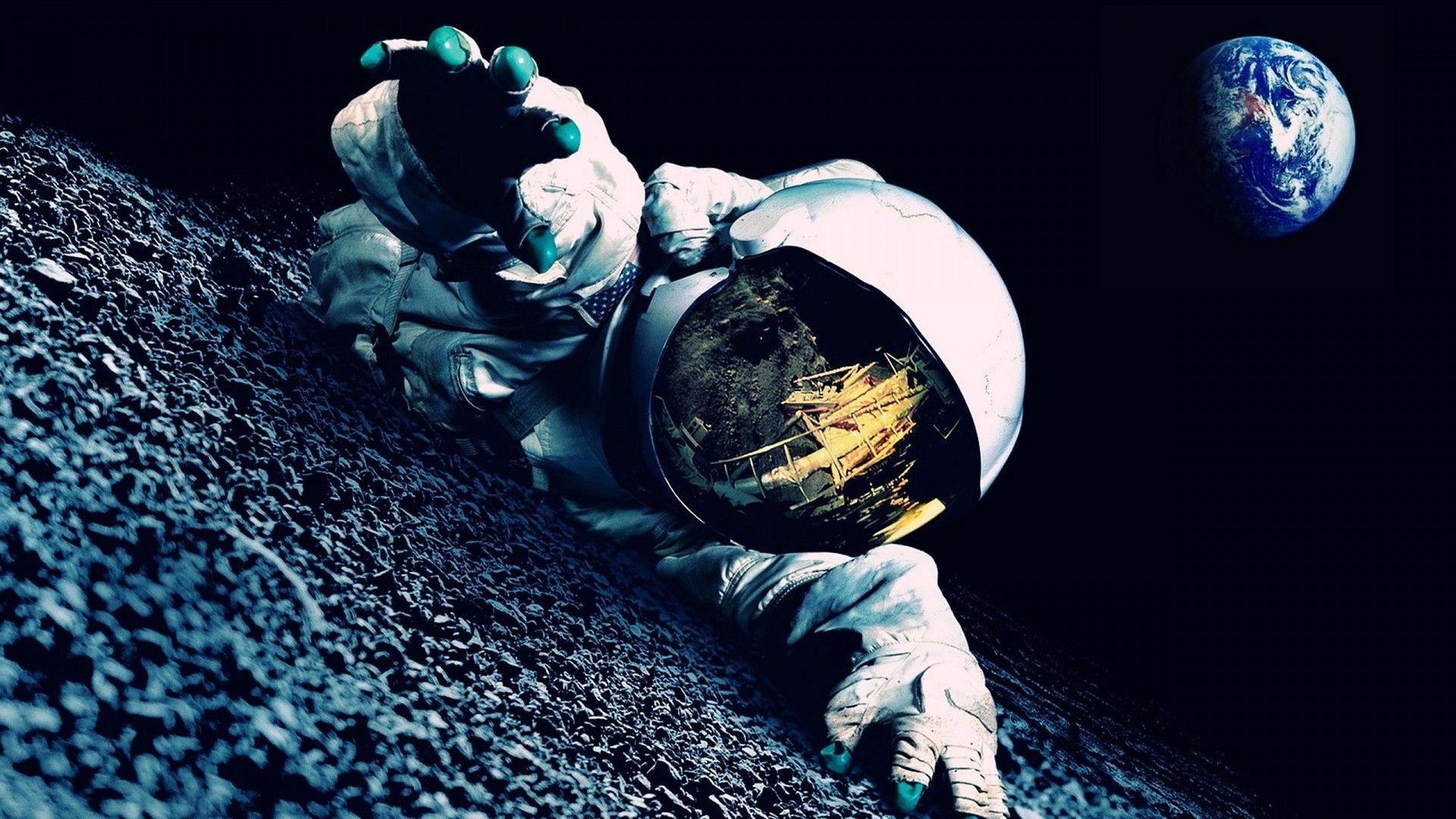 1920x1080 HD Astronaut Wallpaper