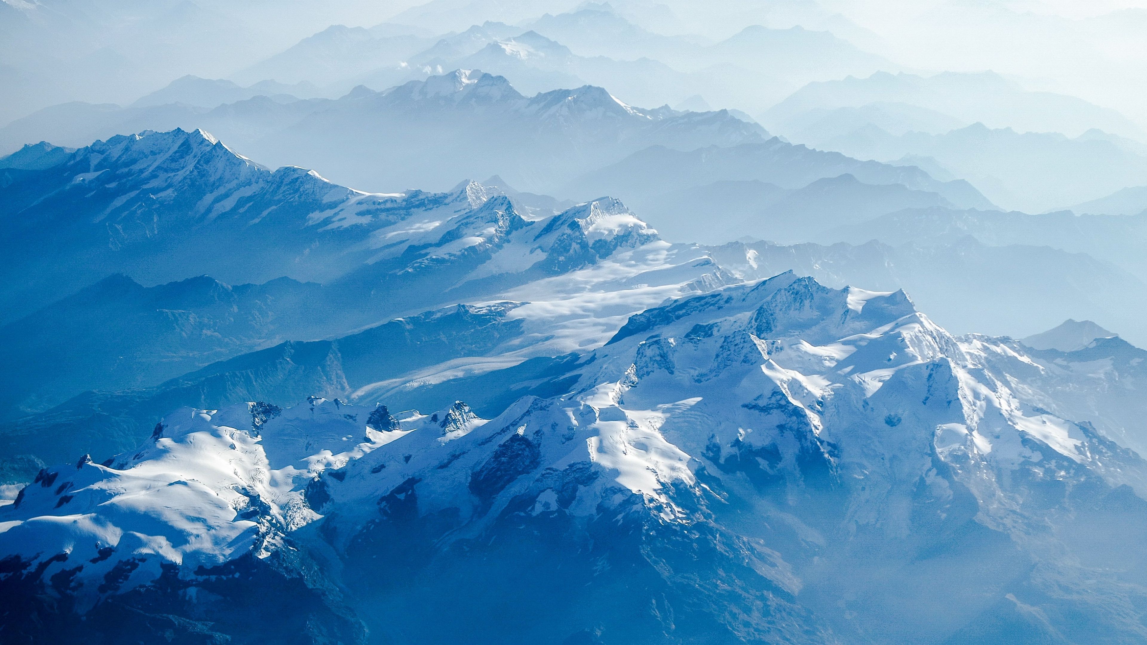 3840x2160 Swiss Alps Wallpaper 4K, Snow covered, Mountains, Glacier