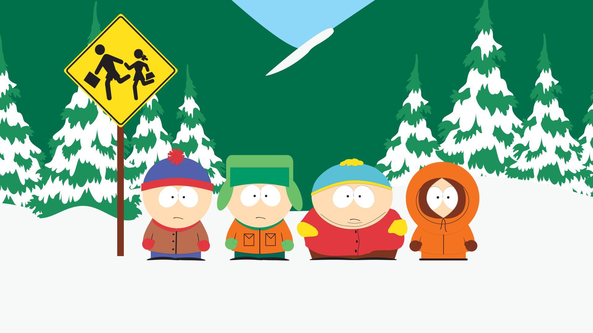1920x1080 TV Show South Park Kyle Broflovski Stan Marsh Eric Cartman Kenny