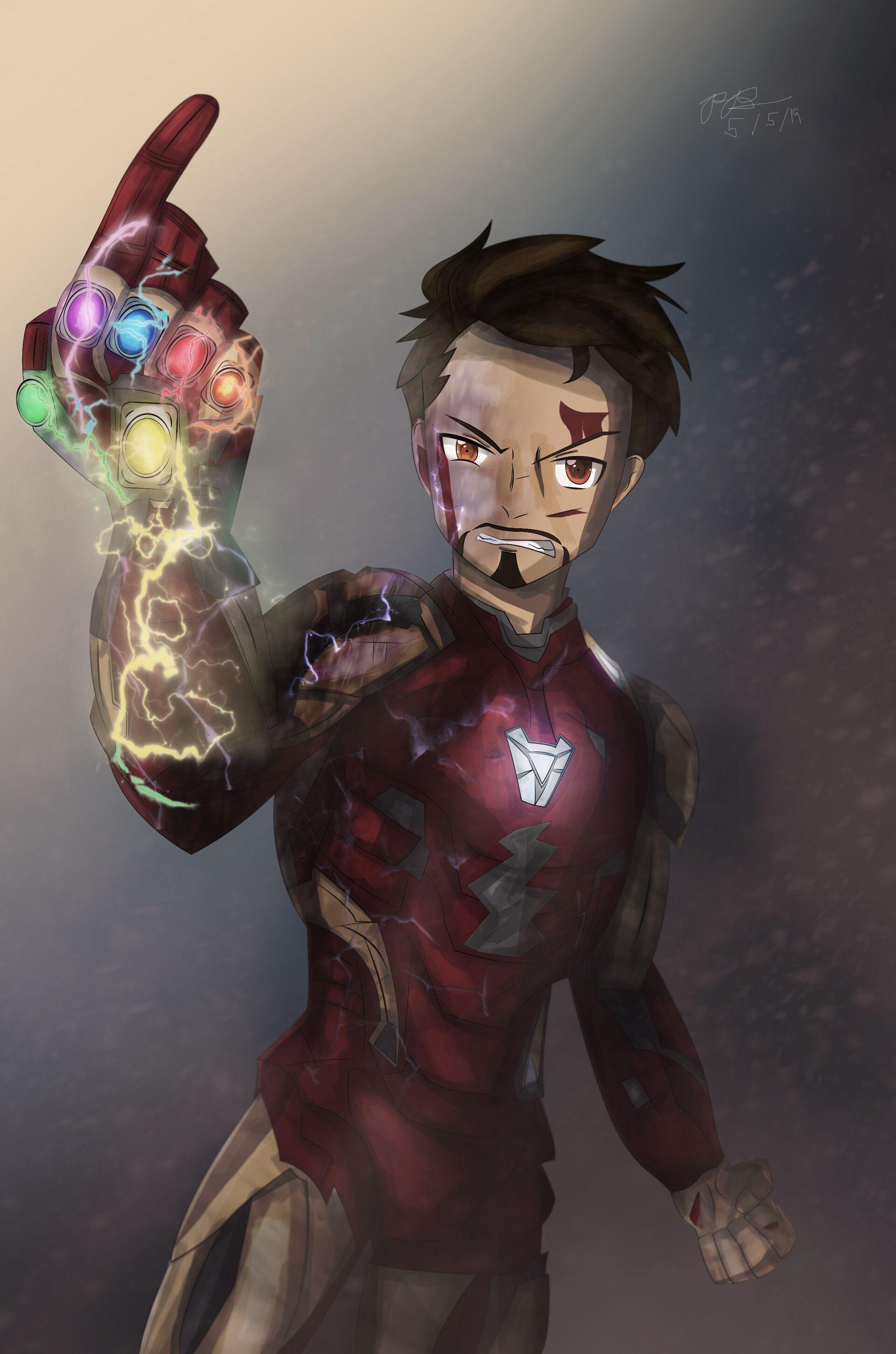 1920x2903 Iron Man Endgame Wallpaper