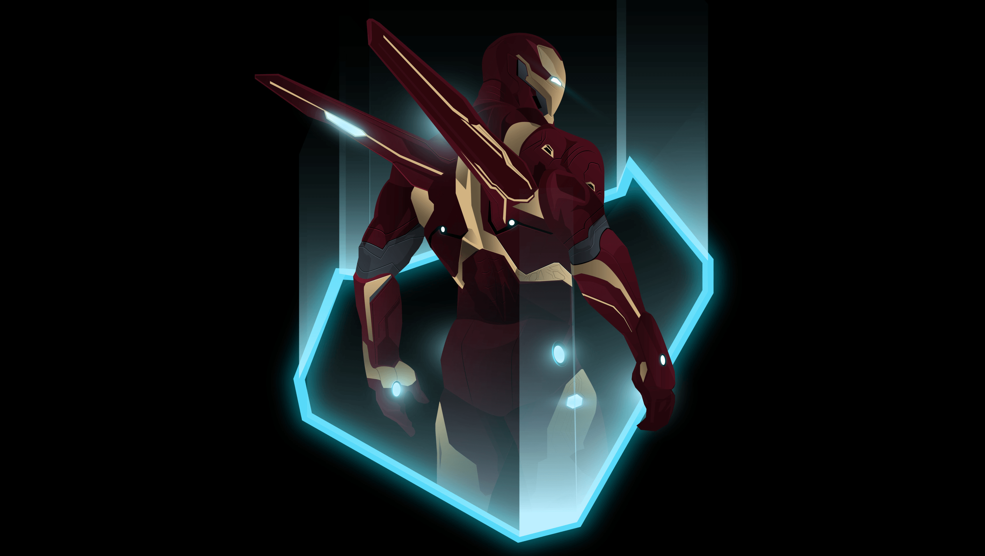 3400x1920 Iron Man Endgame Wallpaper