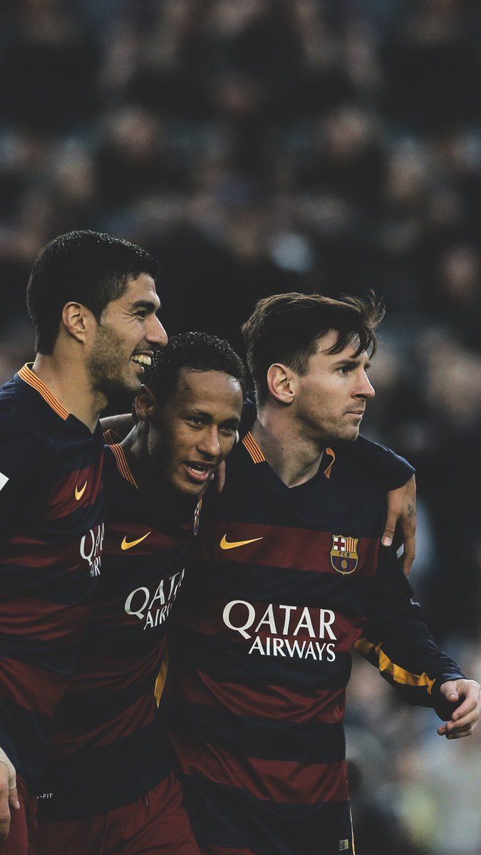 675x1200 MSN. #Messi #Suarez #Neymar #Barcelona #Barça #LaLiga #Wallpaper #TaraftarWall