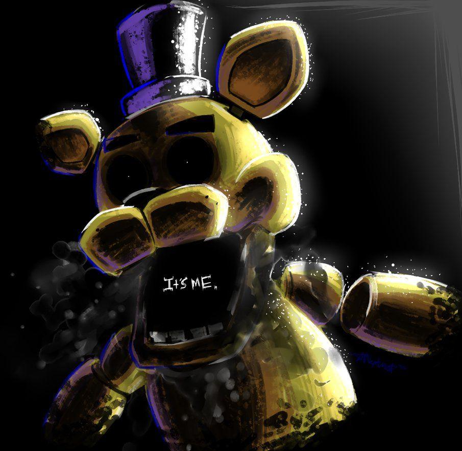 905x882 Free download Golden Freddy ITS ME SPEEDPAINT