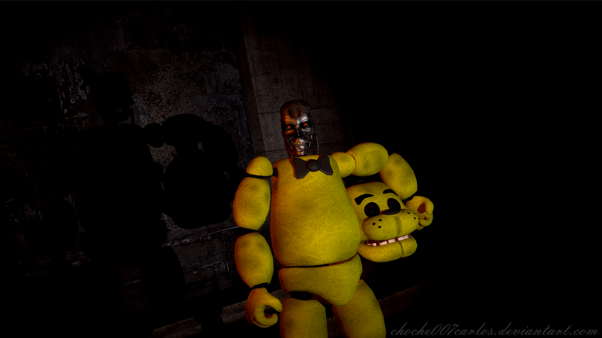 1920x1080 Golden Freddy Wallpaper
