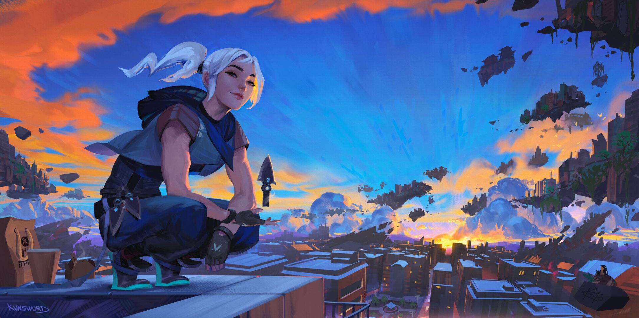 2169x1080 Jett Valorant Gaming Art 2023 Wallpaper, HD Games 4K Wallpaper, Image and Background