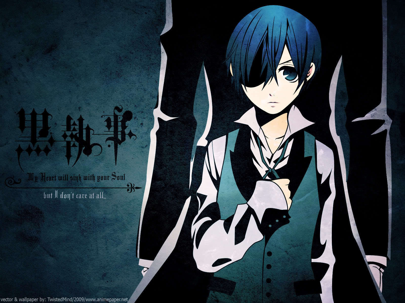 Black Butler  Ciel Phantomhive Faustian Contract Seal 2K wallpaper  download