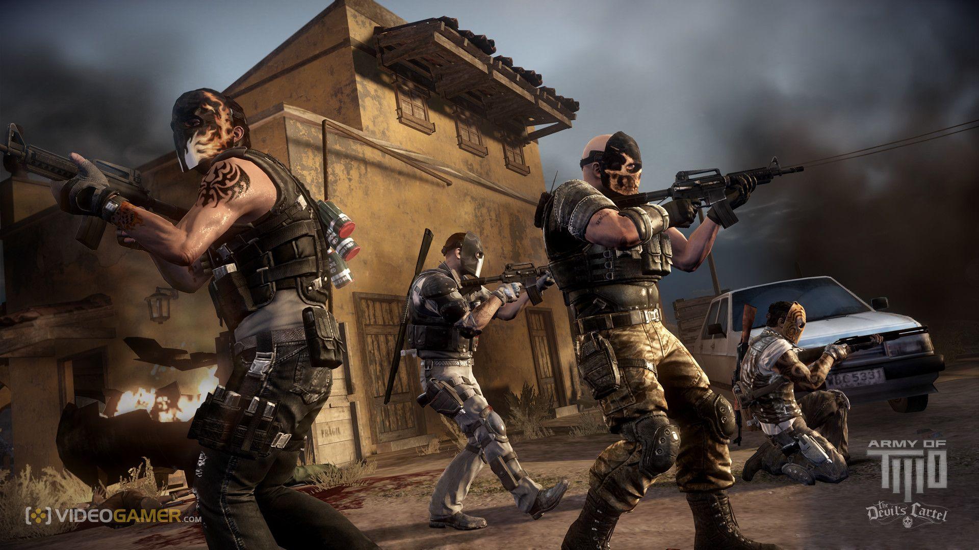 1920x1080 Army of Two Devils Cartel screenshot battle warrior g wallpaper