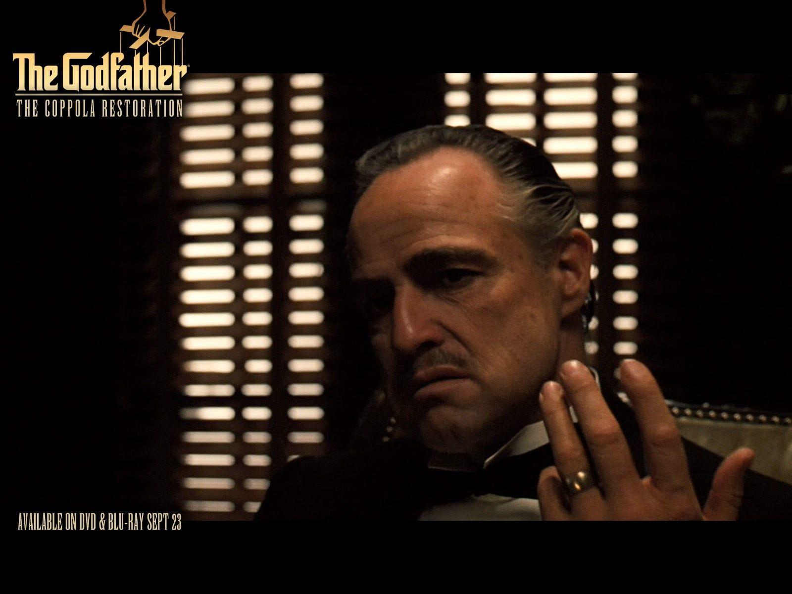 1600x1200 The Godfather movie scene, The Godfather, movies, Marlon Brando