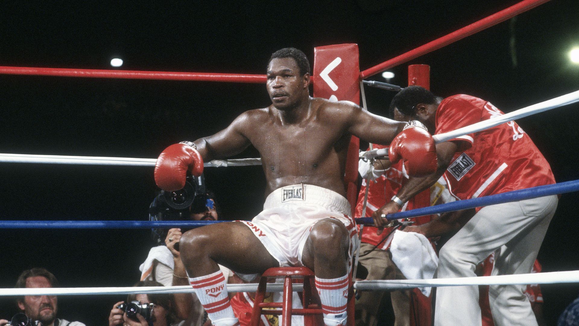 1920x1080 I fought into my 50s, I faced Tyson, Ali, and Holyfield, but who hit me the hardest during my 75 fight career?. DAZN News CA