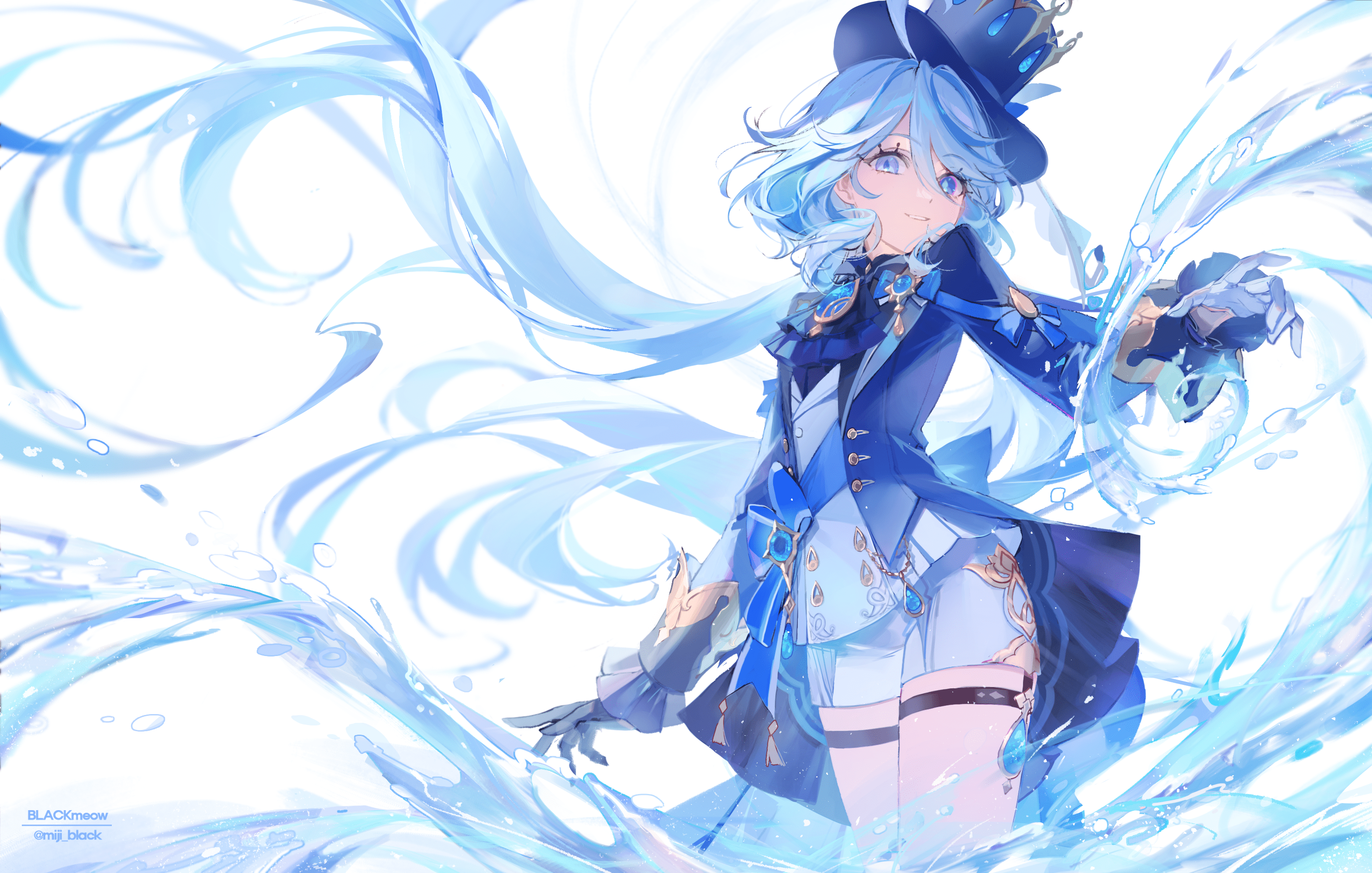 3142x2000 Download Furina (Genshin Impact) Video Game Genshin Impact HD Wallpaper