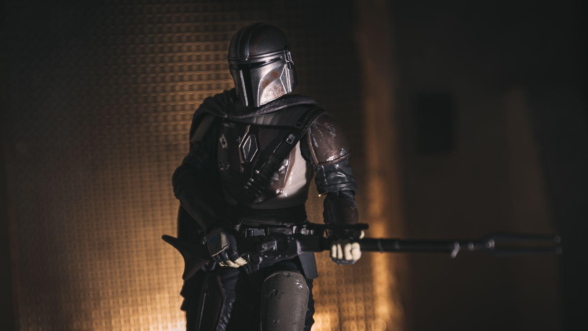 1920x1080 Night Hunt In The Mandalorian 1080P Laptop Full HD