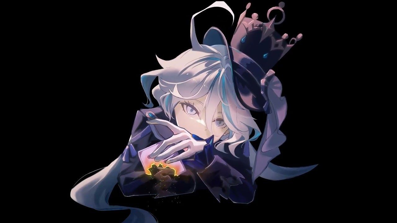 1280x720 Genshin Impact / Focalors [ Live Wallpaper ] Blank Background