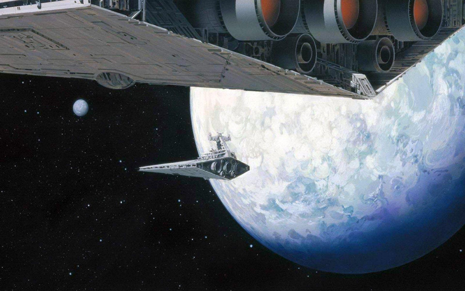 1920x1200 of my favorite Ralph McQuarrie Star Wars paintings as