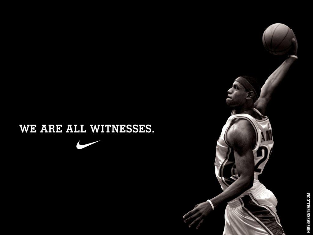 1024x768 Lebron James Nike Wallpaper
