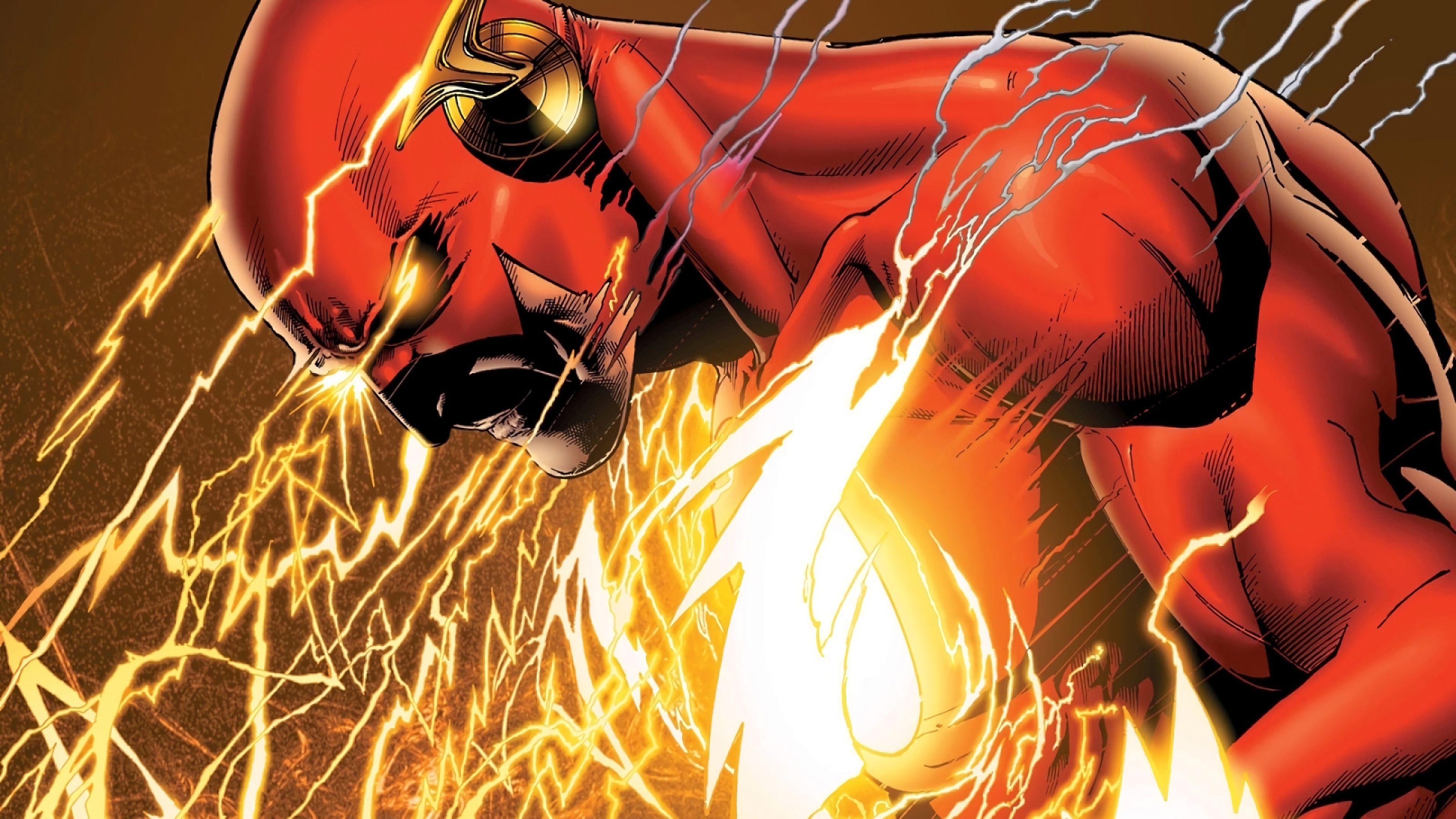 3840x2160 The Flash 4K Wallpaper