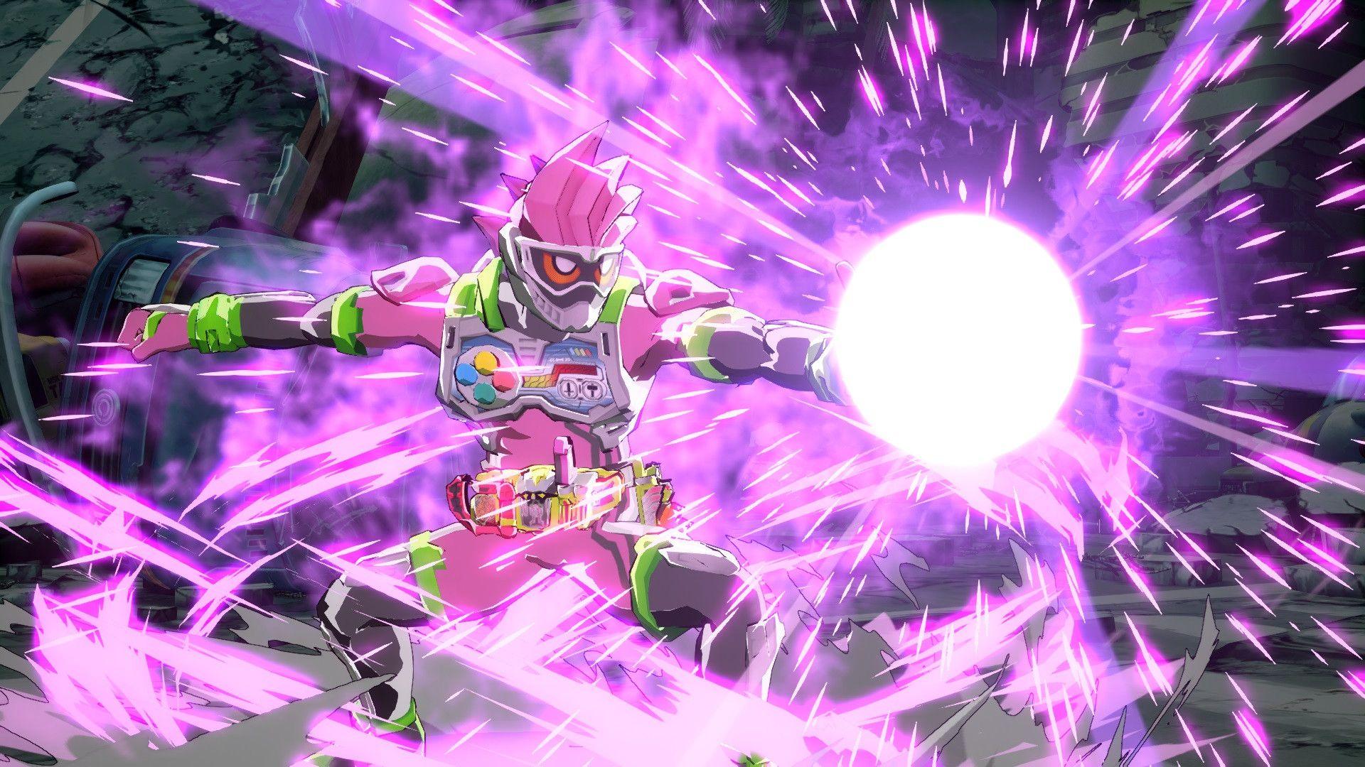 1920x1080 Captain Ginyu As Kamen Rider Ex Aid [Dragon Ball FighterZ] [Skin Mods]