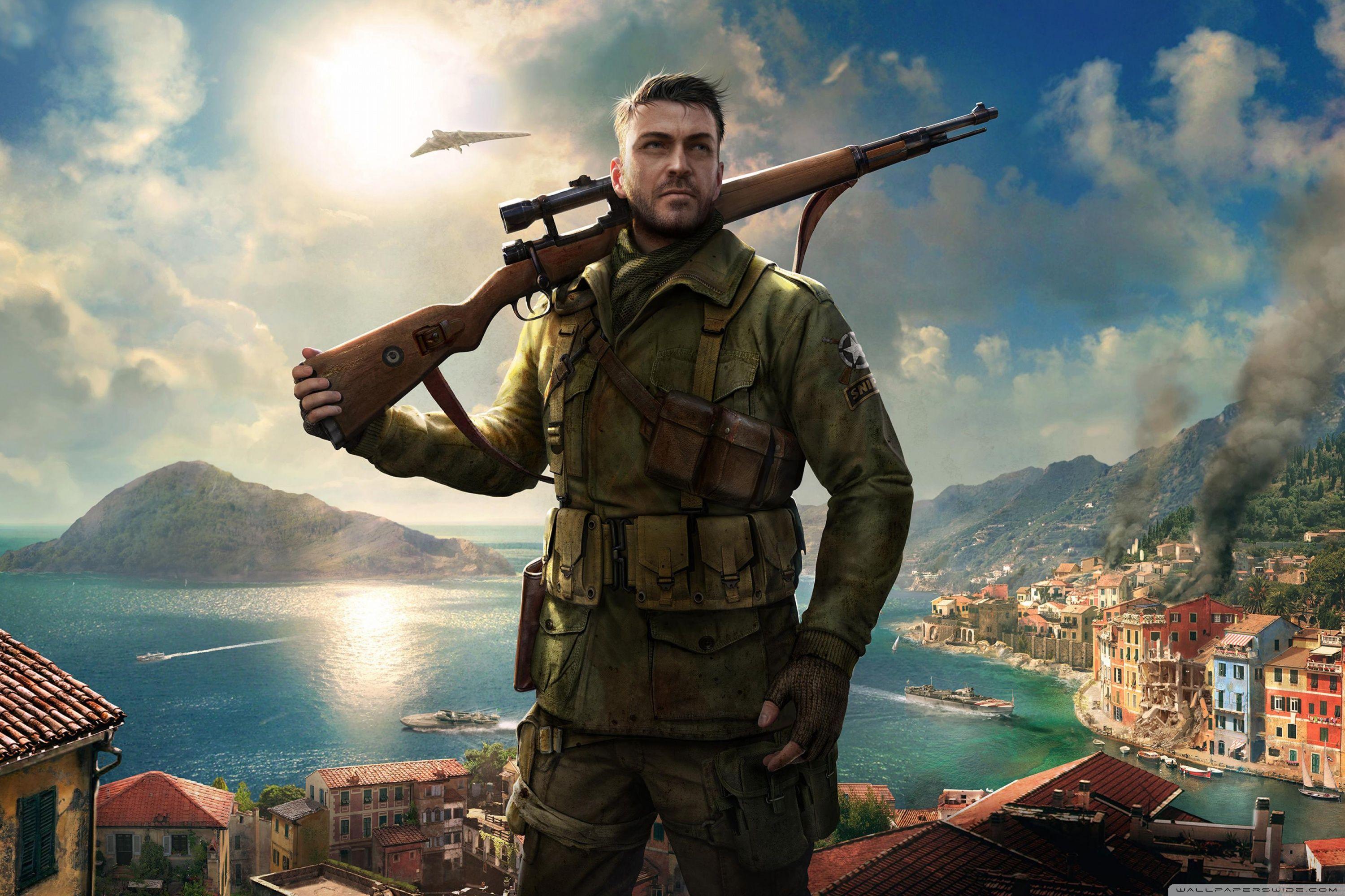 3000x2000 Sniper Elite 4 Game 4k ❤ 4K HD Desktop Wallpaper for 4K Ultra HD TV