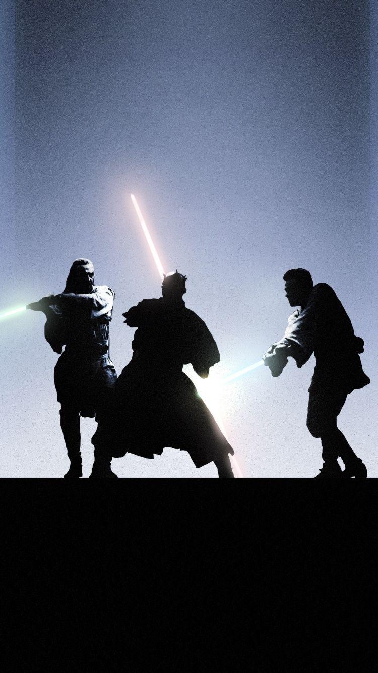 750x1334 Download Star wars, Jedi, fight, artwork wallpaper, 750x iphone iPhone 8