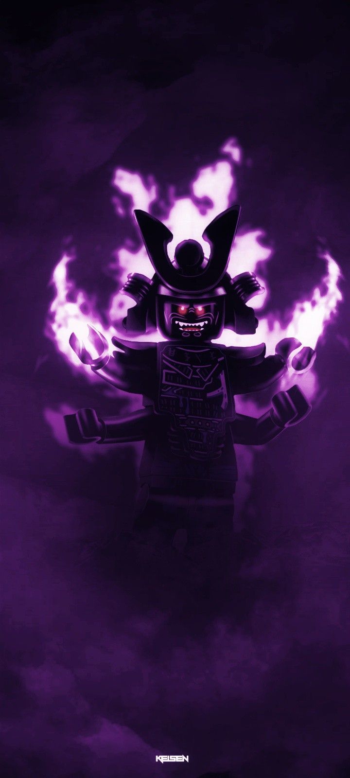 720x1600 Lord Garmadon