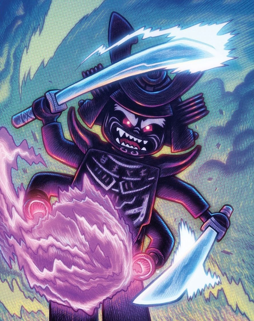 888x1123 LEGO Ninjago Garmadon exclusive variant cover for and @Skybound