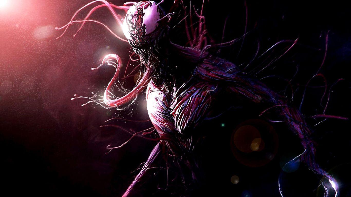 1366x768 Spider Man Marvel Carnage HD Wallpaper