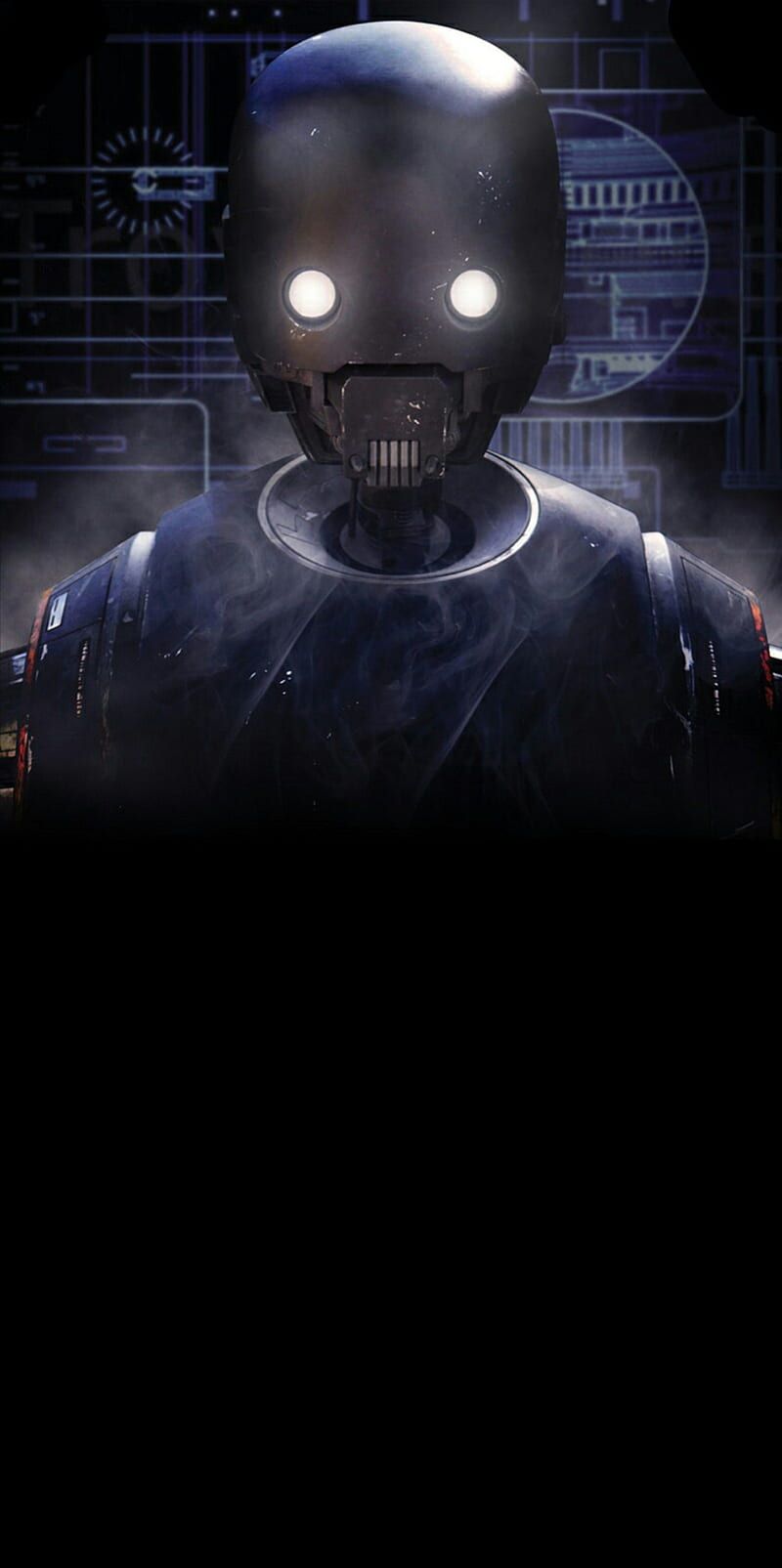 800x1605 Star Wars, darth vader, k2s luke skywalker, rogue one, HD phone wallpaper