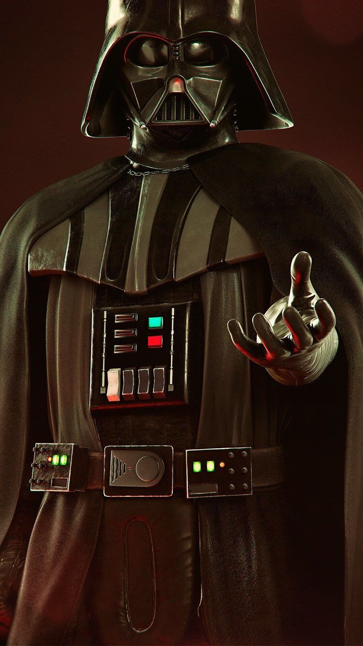 750x1333 Vader Immortal Mobile Wallpaper