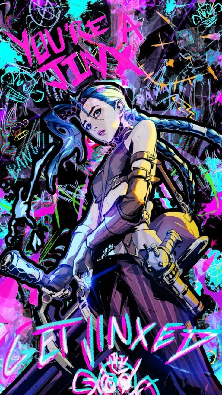 736x1308 I ruined everything. I always do.” #jinx #arcane #lol #leagueoflegends #league #adc #jinxarcane #abstract