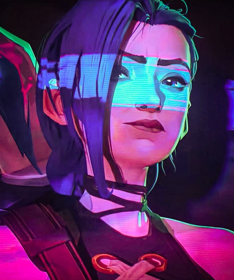 903x1080 Jinx Arcane Phone Wallpaper