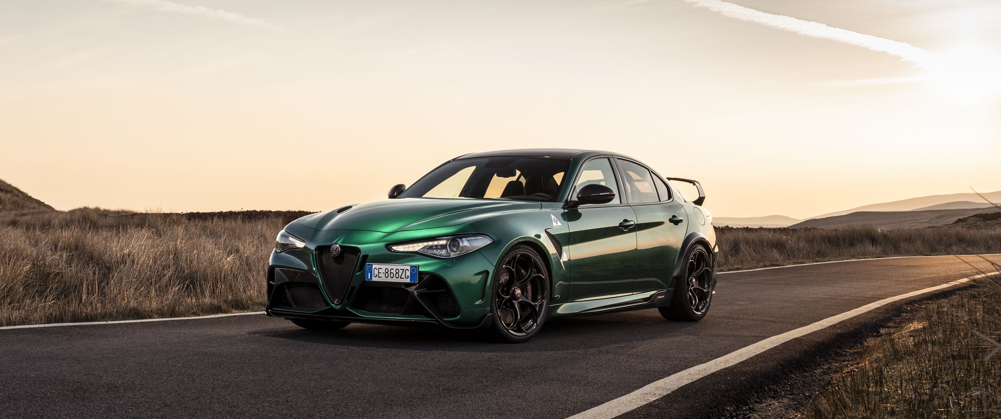 3440x1440 Alfa Romeo Giulia GTAm Wallpaper 5K