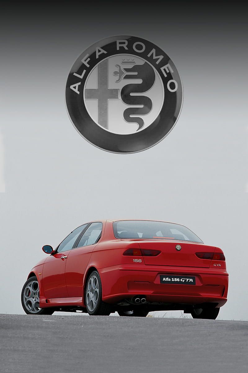 800x1201 Alfa Romeo 156 GTA, alfa romeo, car, red, HD phone wallpaper