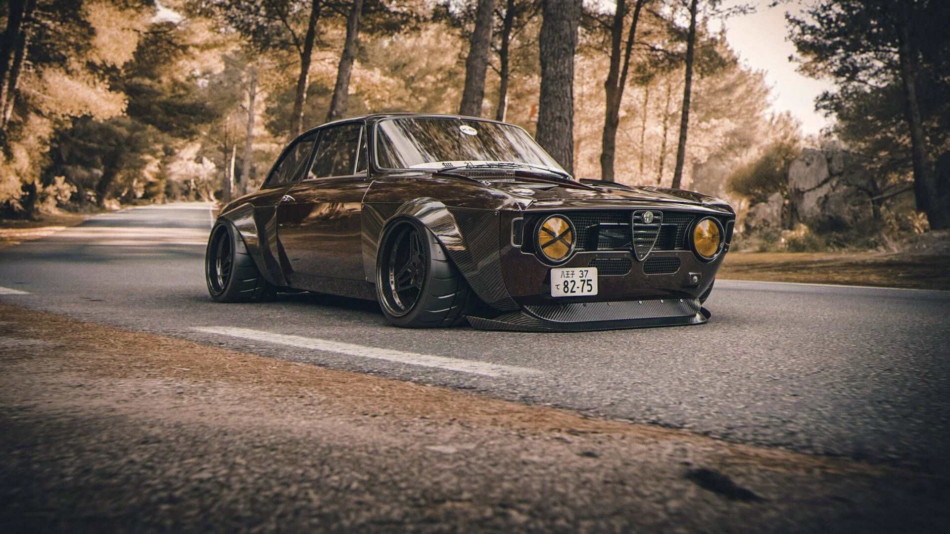 1920x1080 Download Speedy in an Iconic 1965 Alfa Romeo Wallpaper