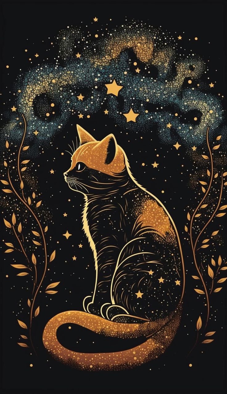 736x1275 Cute Cat Wallpaper Aesthetic