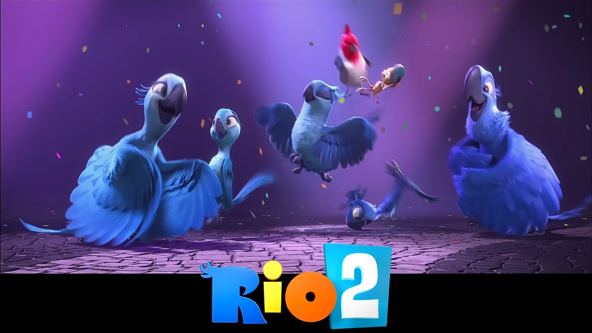 1920x1080 Rio 2 2014 Film, High Definition, High Quality, Widescreen