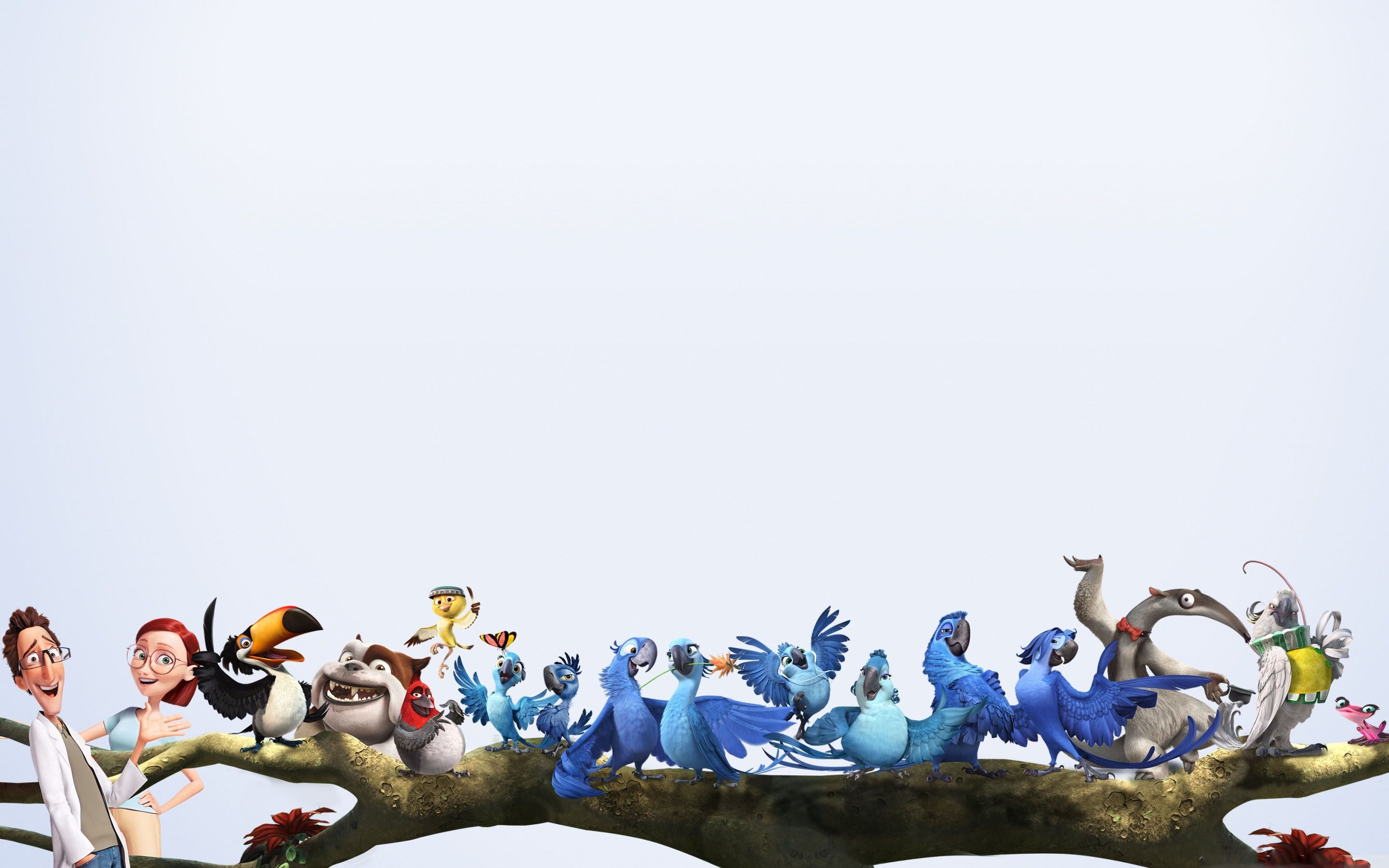 2880x1800 Rio Characters MacBook Air Wallpaper Download